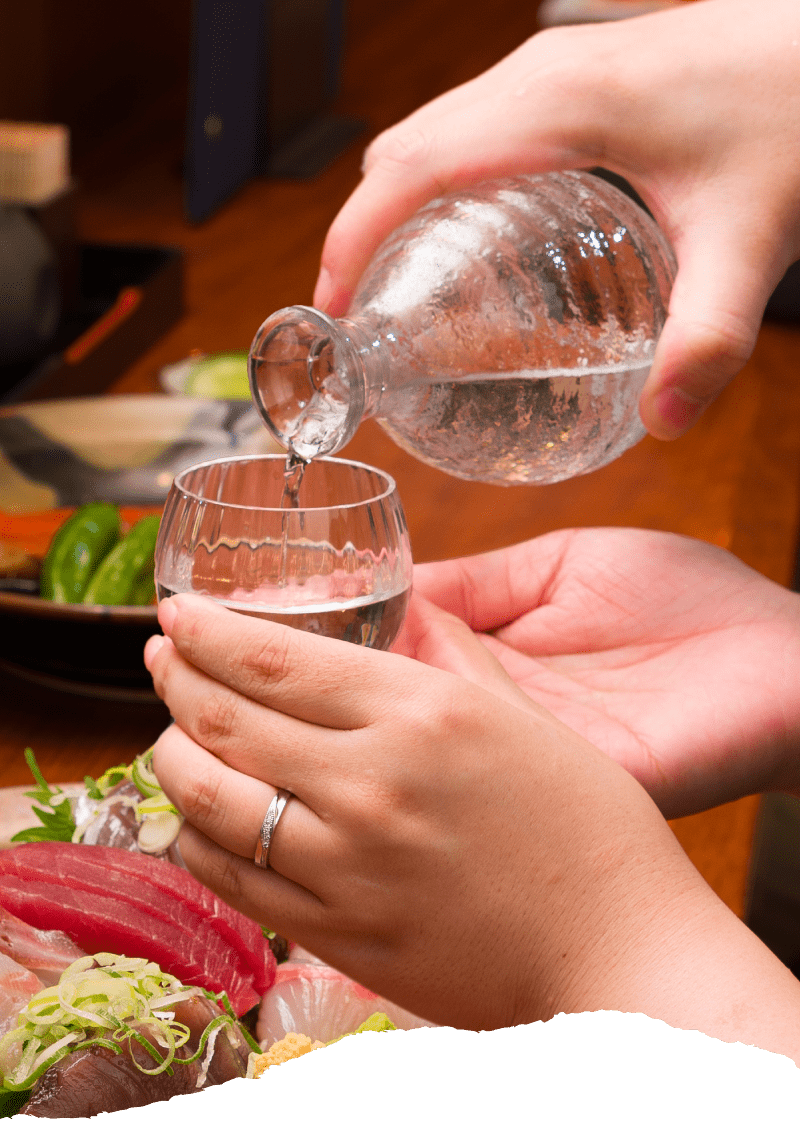 おさかな食房 わはな座　夫婦でゆっくり呑みに来ている イメージ